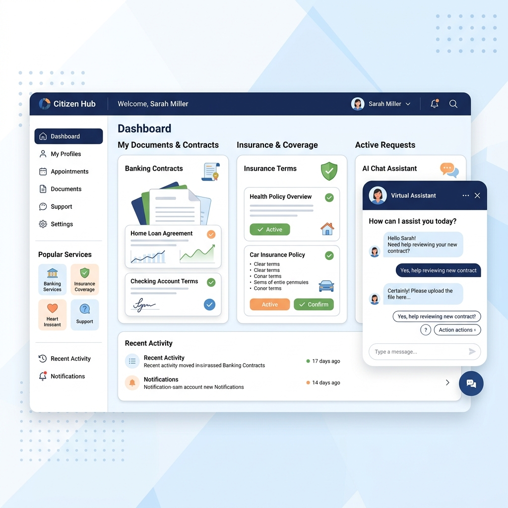 Services Overview Illustration